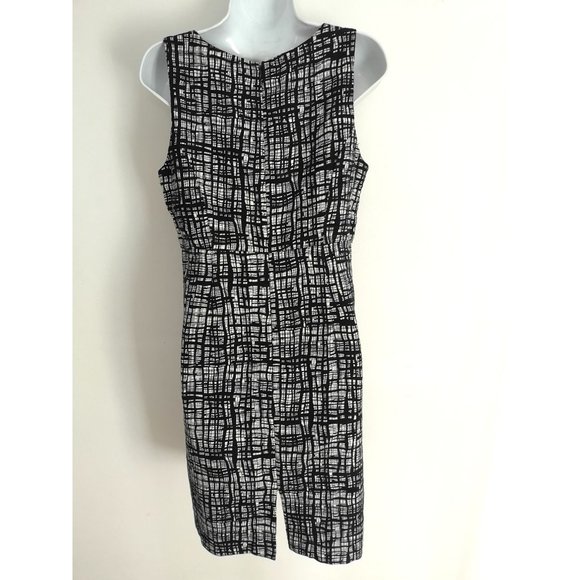 Michael Kors Cotton Dress black/white 6 - Picture 6 of 8
